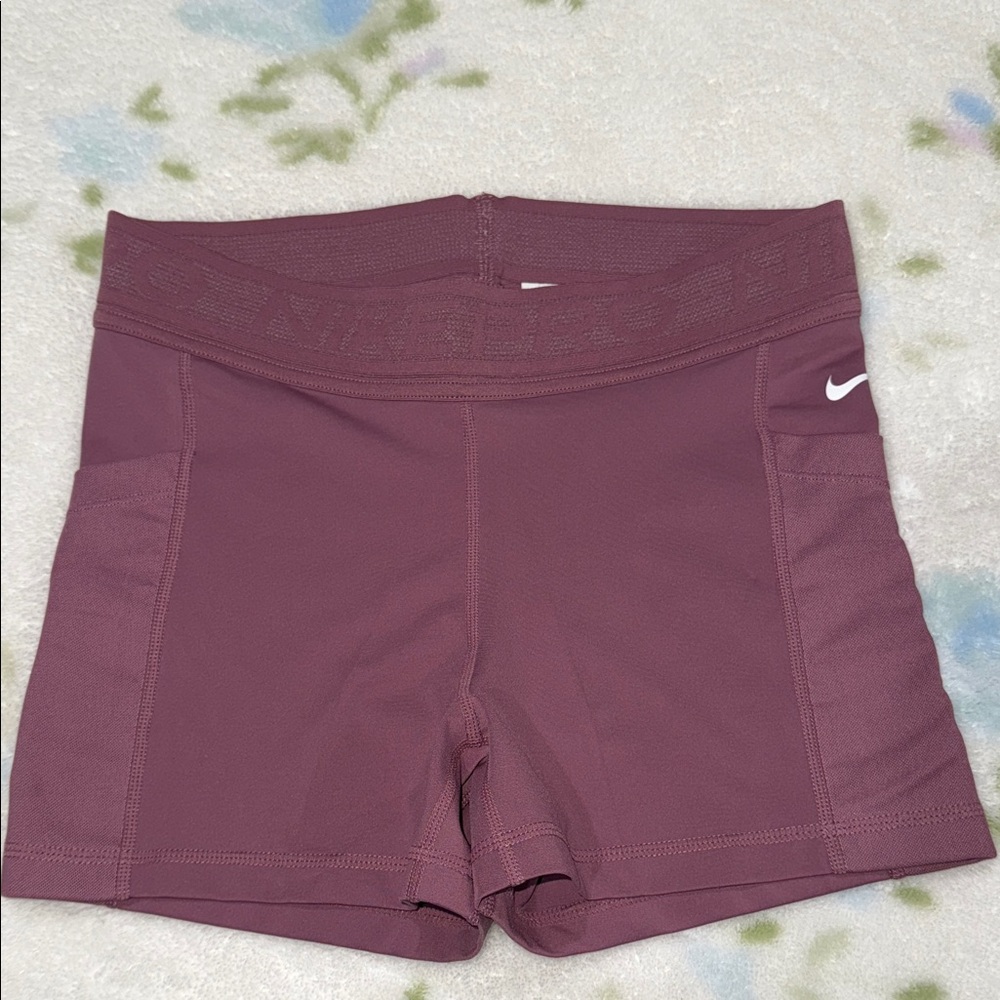 Nike Women's Plum Athletic Shorts